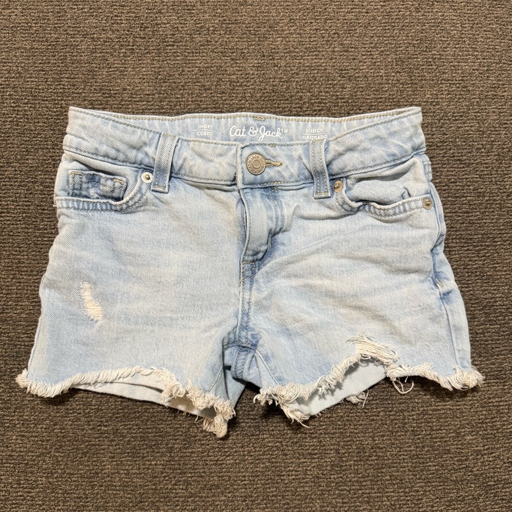Cat & Jack Light Wash Jean Shorts